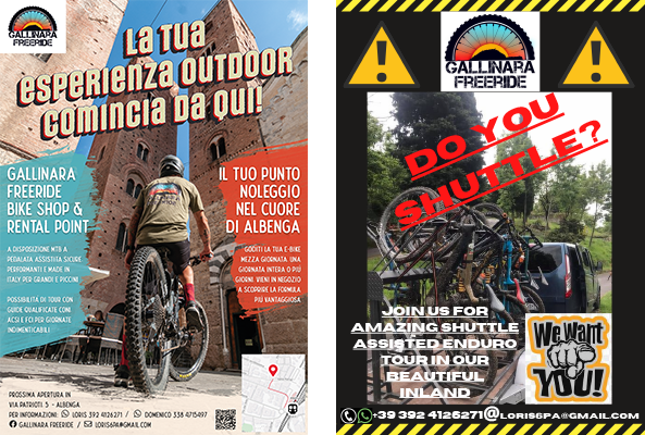 Noleggio e-bike, bike shuttle e guida MTB